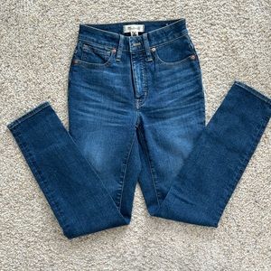 Madewell Curvy High Rise Skinny Jeans